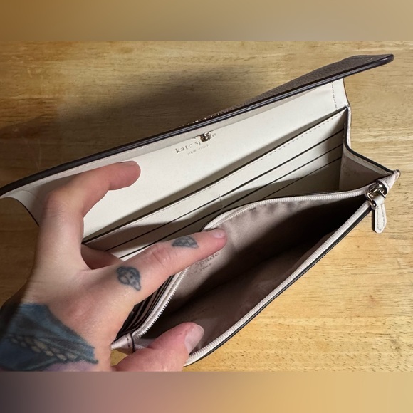 kate spade White Leather Rosie Wallet - Picture 4 of 11